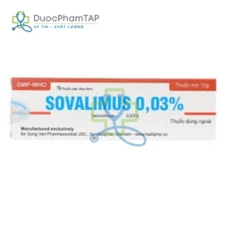 Sovalimus 0,03% - Tacrolimus Hadiphar